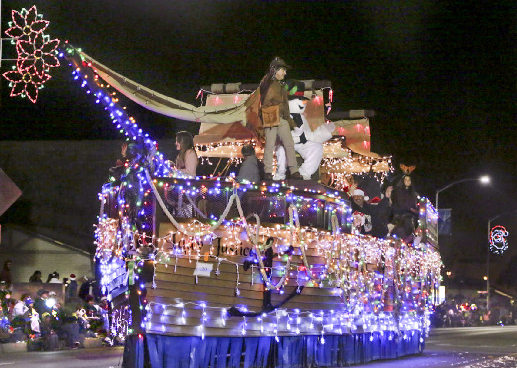 Lady Justice takes to the streets - 2015